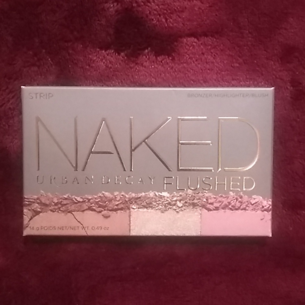 Bronzer, blush and highlighter palette